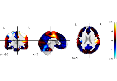 3D and 4D niimgs: handling and visualizing